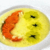 Рыбный суп с рисом и лимоном