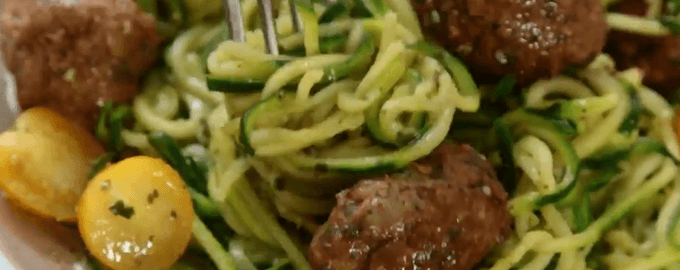 Спагетти из цуккини