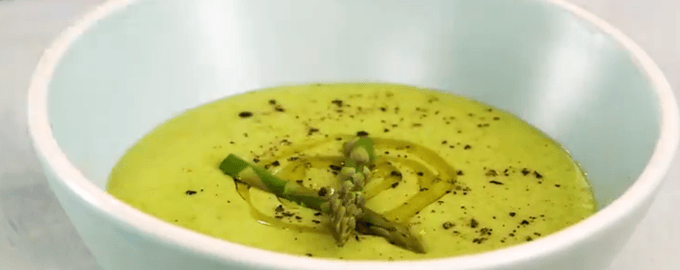 Крем-суп из спаржи